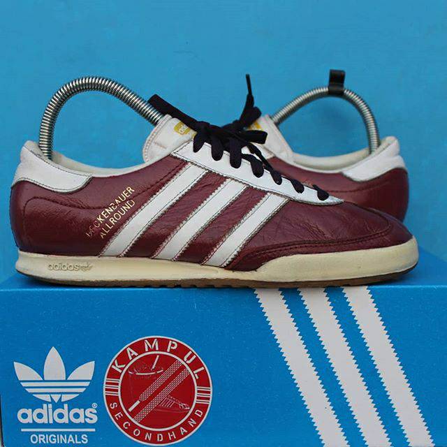 Distinguir Estado Palmadita Jual Adidas Beckenbauer Leather Maroon | Shopee Indonesia