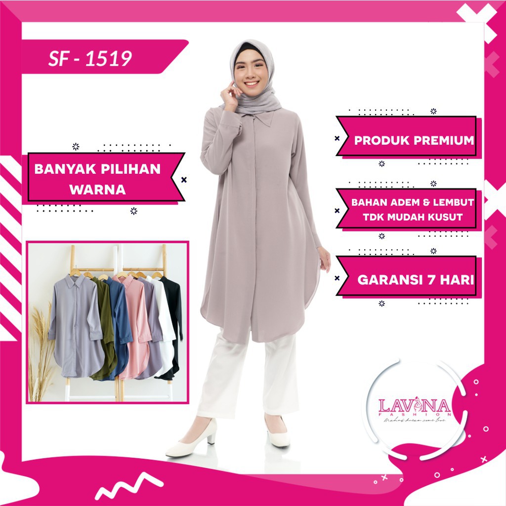 tunik tunic busui ,tunik baju long LF1519