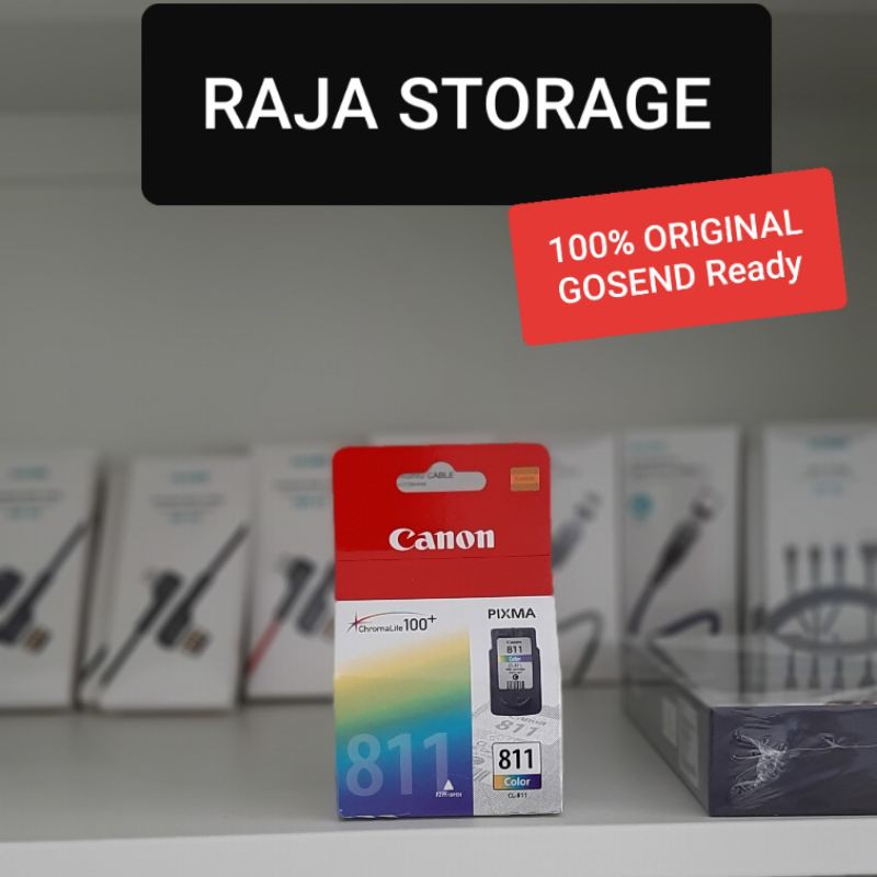 Canon 811 CL811 Catridge Warna Tinta Warna IP2770 IP2772 MP237 MP245 MP258 MP268 MP276 MP287 MP486
