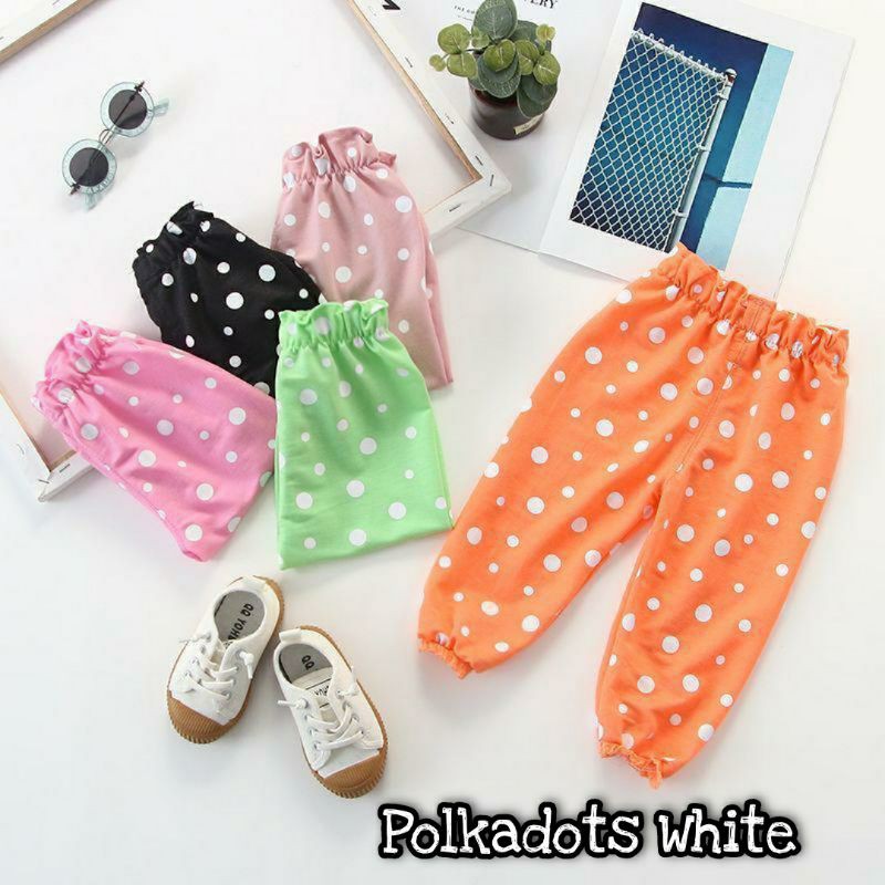 Celana Jogger Anak Perempuan Import Katun Bayi - 4 Tahun