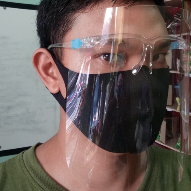 Face Shield Nagita ( Face shield kacamata)
