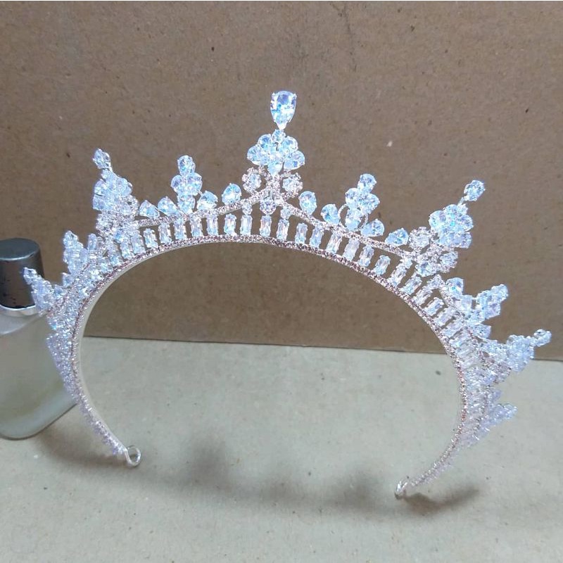 mahkota wedding pengantin mahkota zircon