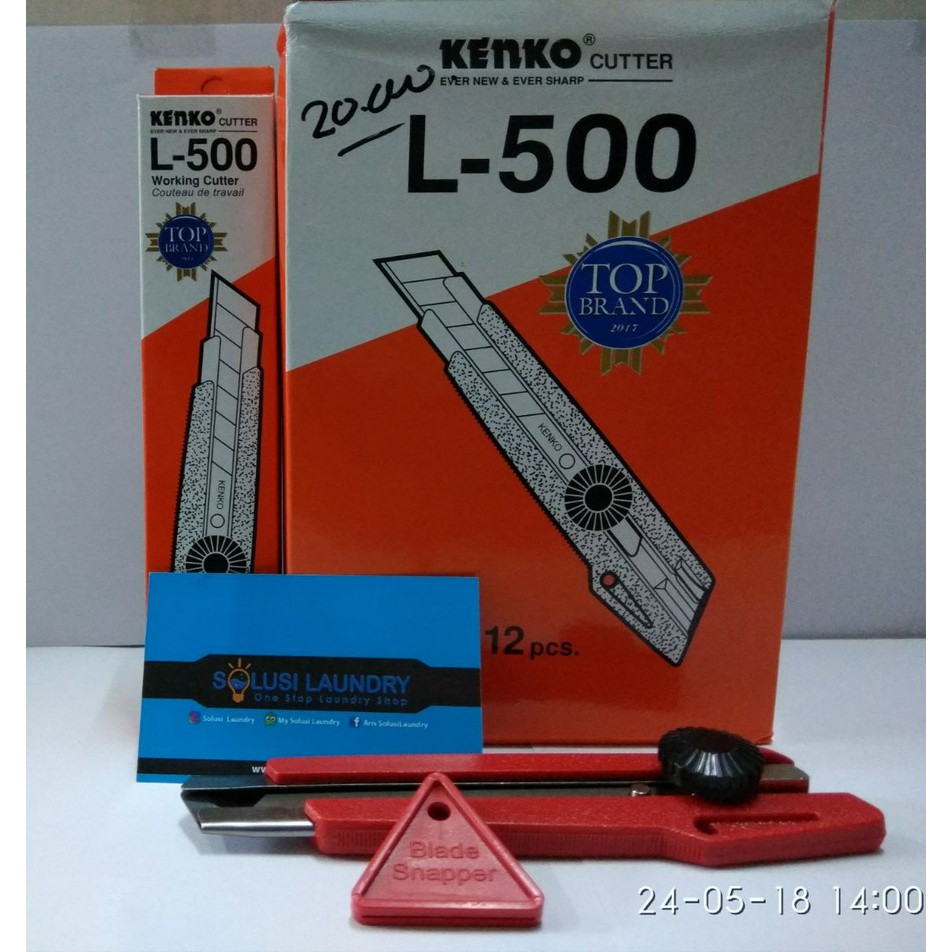 

Pisau cutter kenko L- 500