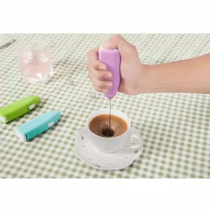 Coffee Frother / mini Hand Mixer F-016 / Whisk Portable / Alat Aduk Mini