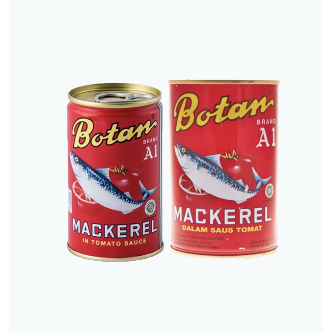 

Botan Mackarel Makanan Kaleng Sardin - 155gr / 425gr