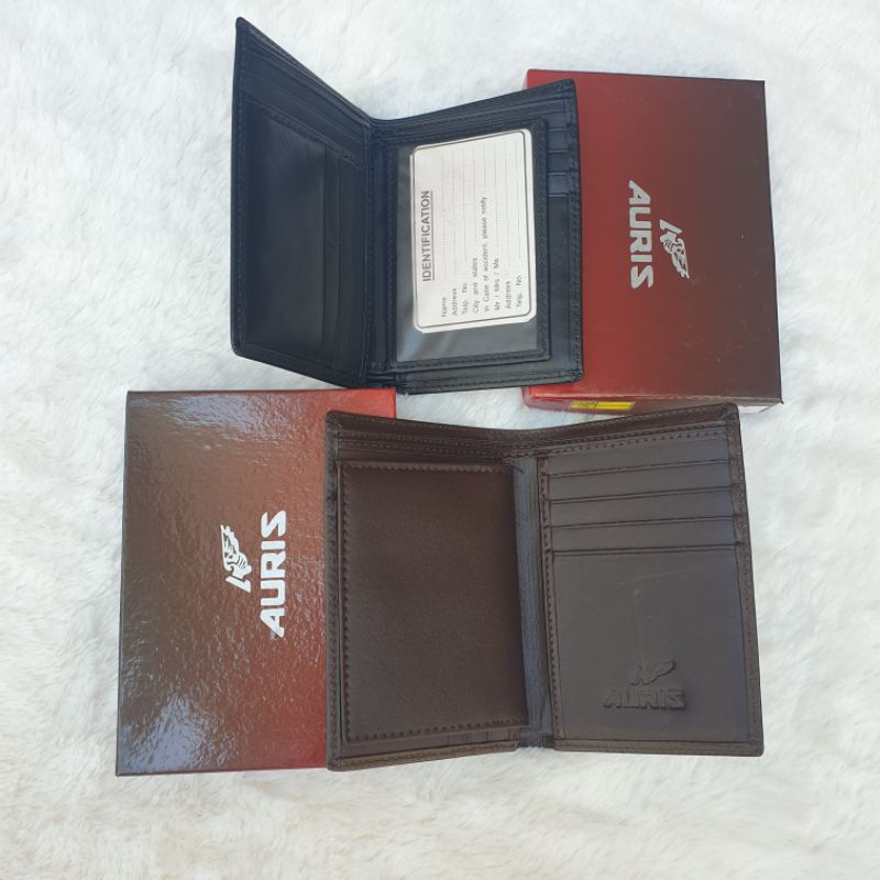 Auris Dompet Kulit Asli Pria Lipat Buku Paspor Cowok Kulit Sapi Asli Auris Original 48026