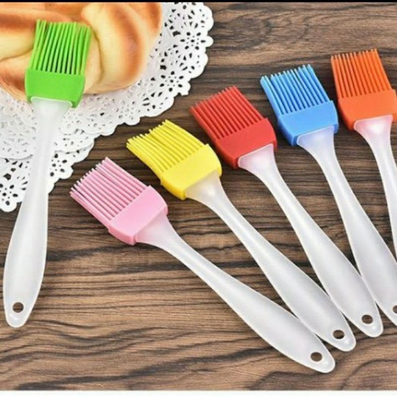 KUAS MENTEGA - FOOD BRUSH SILICONE CAKE MENTEGA - KUAS BBQ - KUAS SERBA GUNA