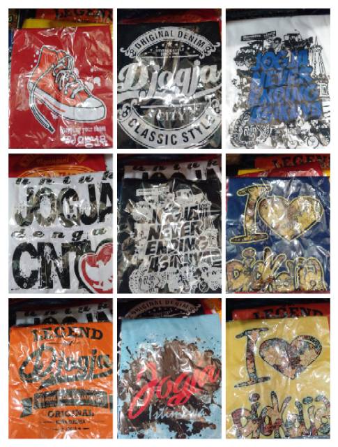 Kaos anak-anak motif jogja (hanya di shope)