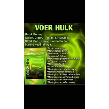 Voer Hulk/Voer Kacer/Murai Batu