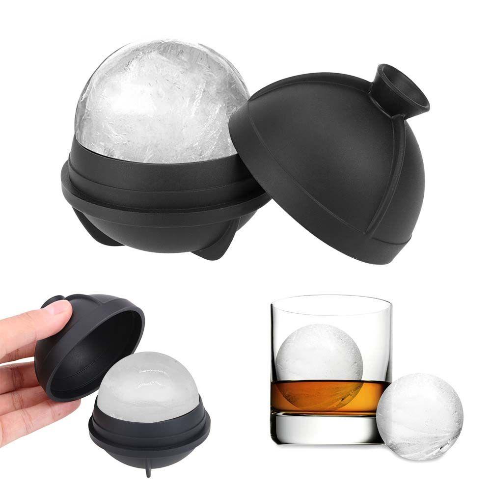 【 ELEGANT 】 Cetakan Es Bola DIY Home Whiskey Kitchen Tools Cocktail Ice Cream Tools