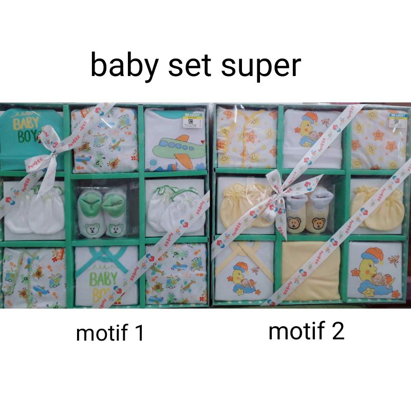 BABY SET BABY LUCKY GIFT SET/BAJU SET BAYI NEWBORN