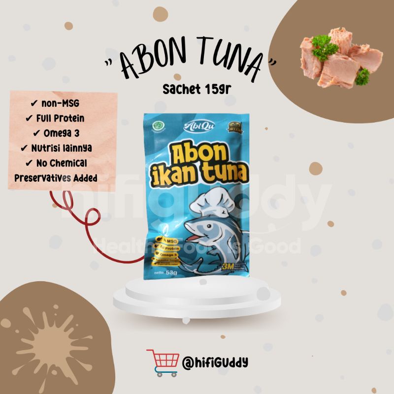 

ABON IKAN TUNA MPASI bayi sachet 15 gram