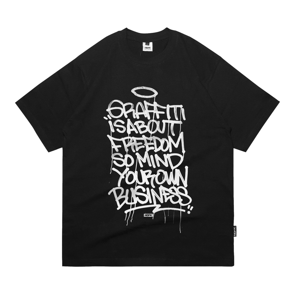 MDFK freedom drips graffiti style tshirt (new)