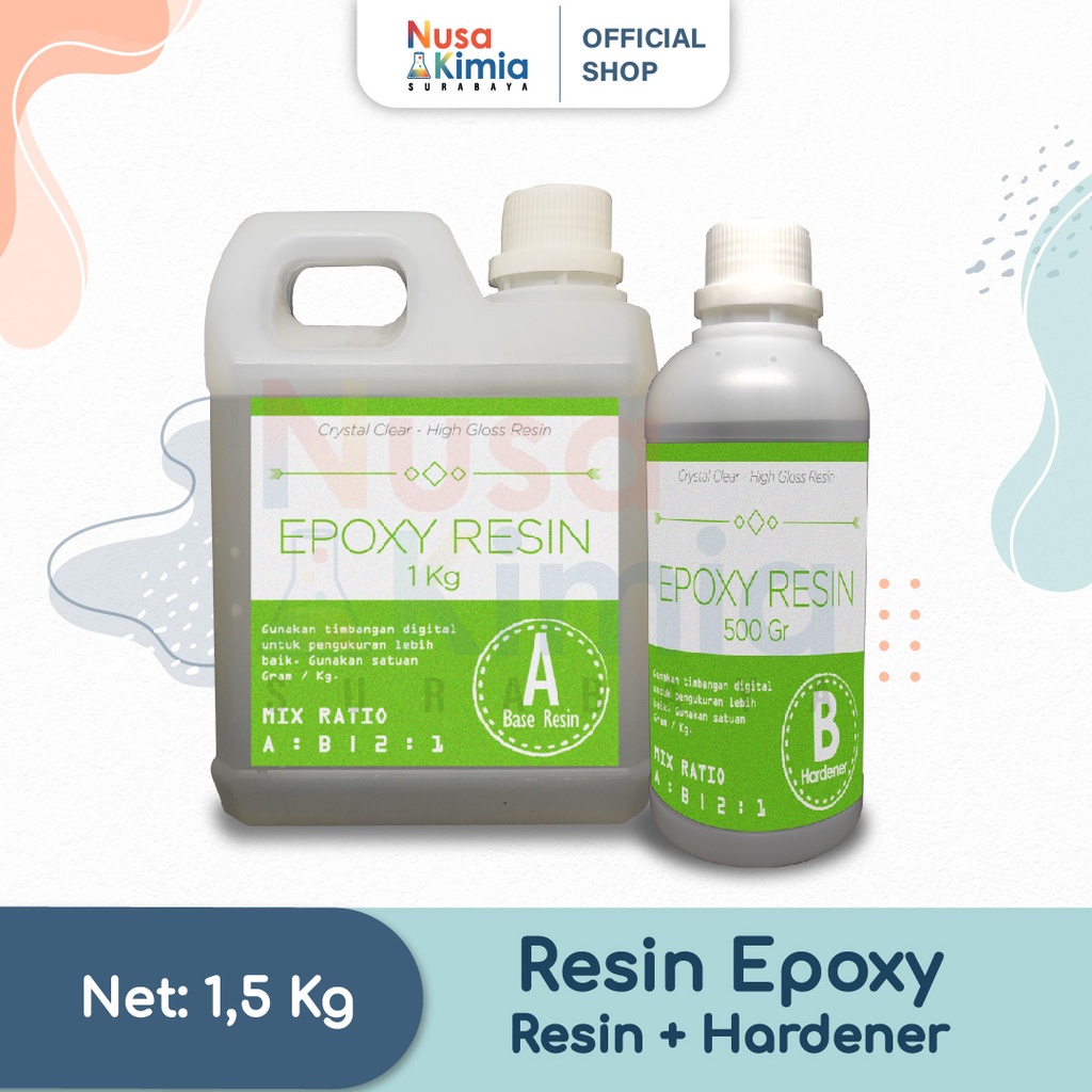 Jual Epoxy Resin 1,5 Kg | Shopee Indonesia