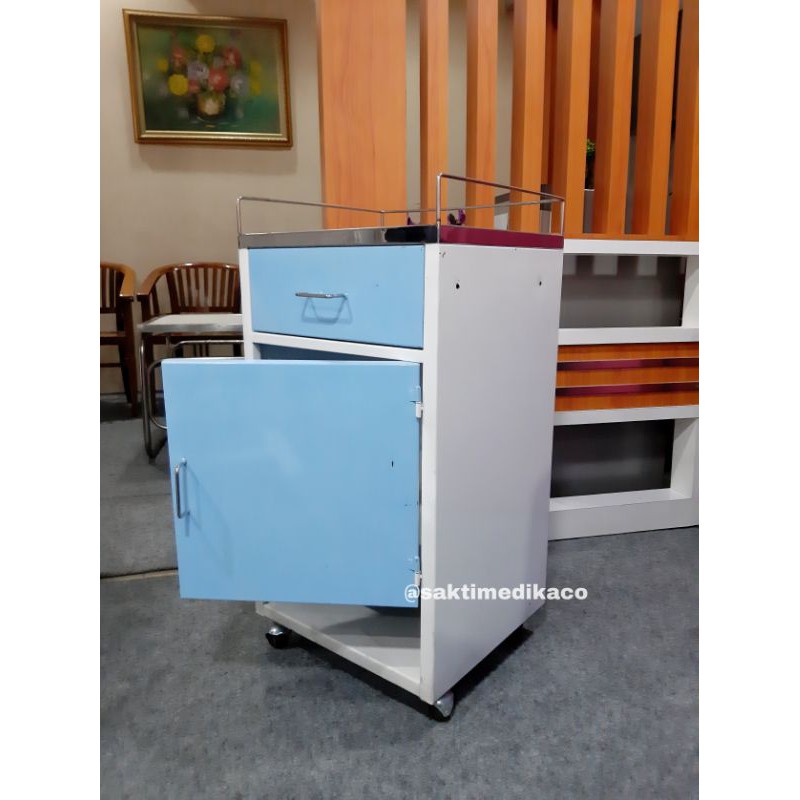 BED SIDE CABINET (PC/BESI) KLINIK / BIDAN / RUMAH SAKIT