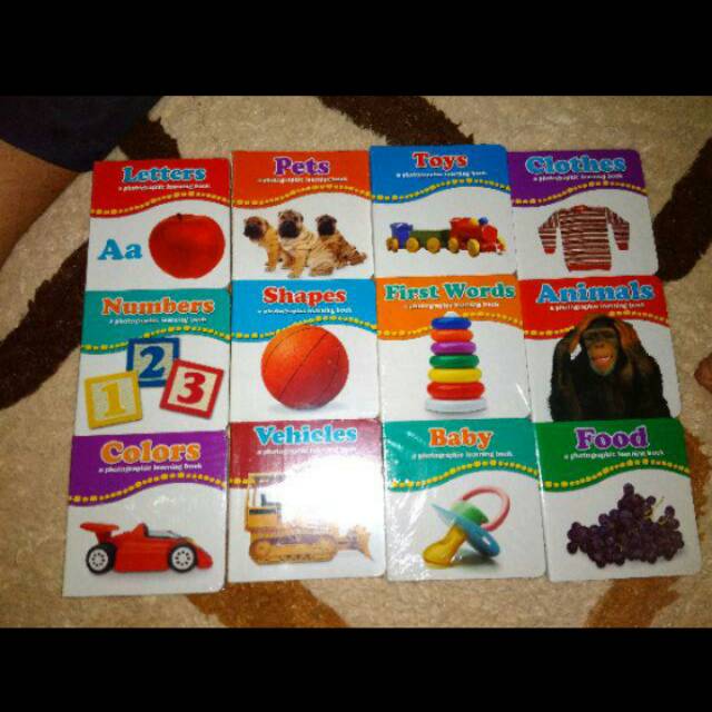 NEW - Paket Boardbook bayi dan anak | boardbook mini | buku bahasa inggris | buku cerita