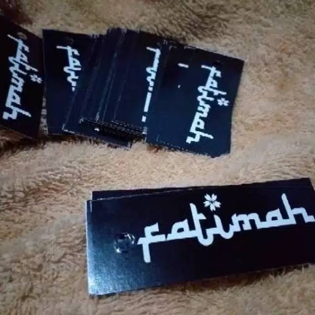 

Hang Tag Baju - Label Baju - Cetak Hang tag Baju - Labe Hijab