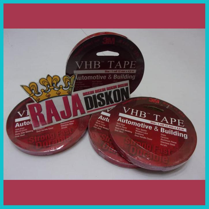 

DOUBLE TIP 3M VHB ORIGINAL DOUBLETAPE ASLI