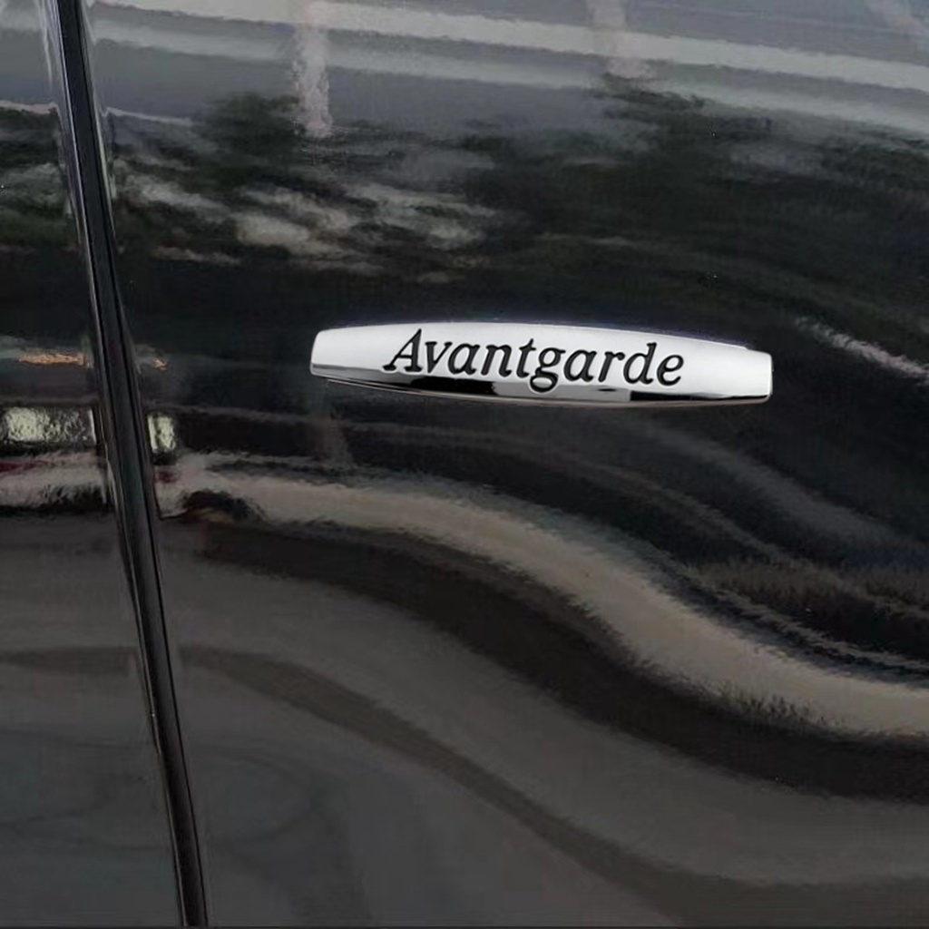 Stiker Emblem / Badge Logo Mercedes-Benz Bahan Metal Untuk Bagasi Belakang Mobil