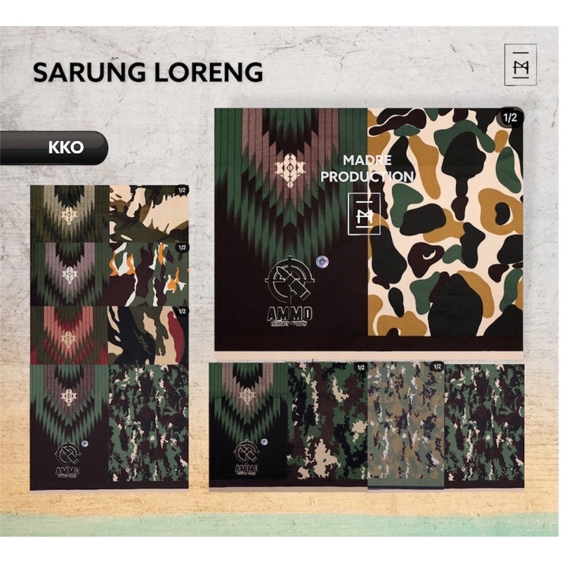 SARUNG MILITARY LORENG HARGA GROSIR DAN MURAH BISA COD DAN