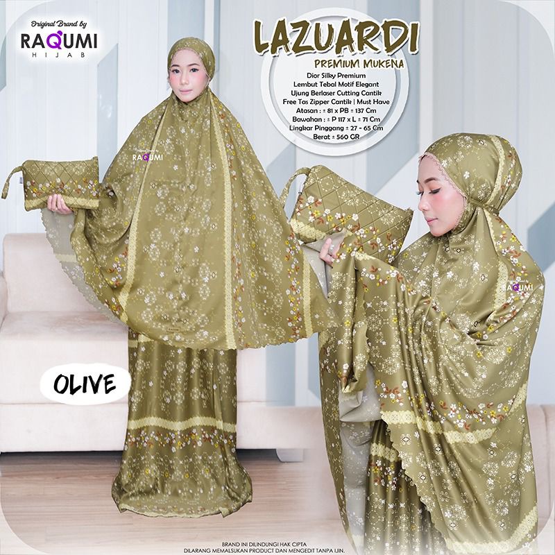 LAZUARDI PREMIUM MUKENA BY ORI RAQUMI HIJAB