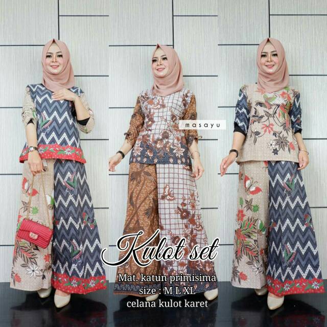 Kulot set batik MASAYU