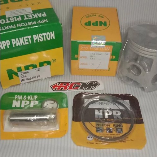 SEHER SEKER PISTON KIT SET RXZ RZR RX-Z OS OVERSIZE UKURAN STD 50 100 125 150 175 ORI ORIGINAL NPP