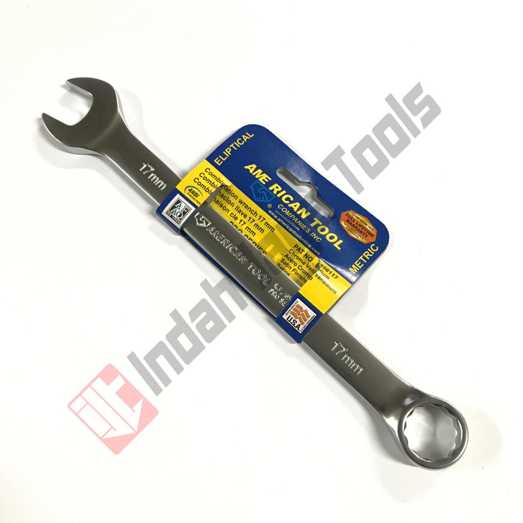 AMERICAN TOOL Kunci Ring Pas 17 mm - Combination Wrench