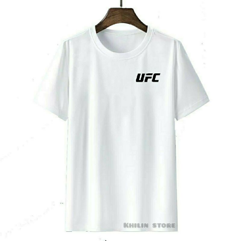 Kaos UFC Pria Wanita Dewasa baju kaos pria wanita dewasa Kaos distro premium kaos lengan pendek UFC pria wanita Unisex  cotton combed