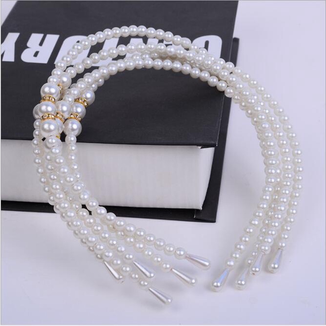 BANDO MUTIARA/ BANDO MUTIARA KOREA HEADBAND WANITA/ BANDO KOREA MUTIARA PER PCS