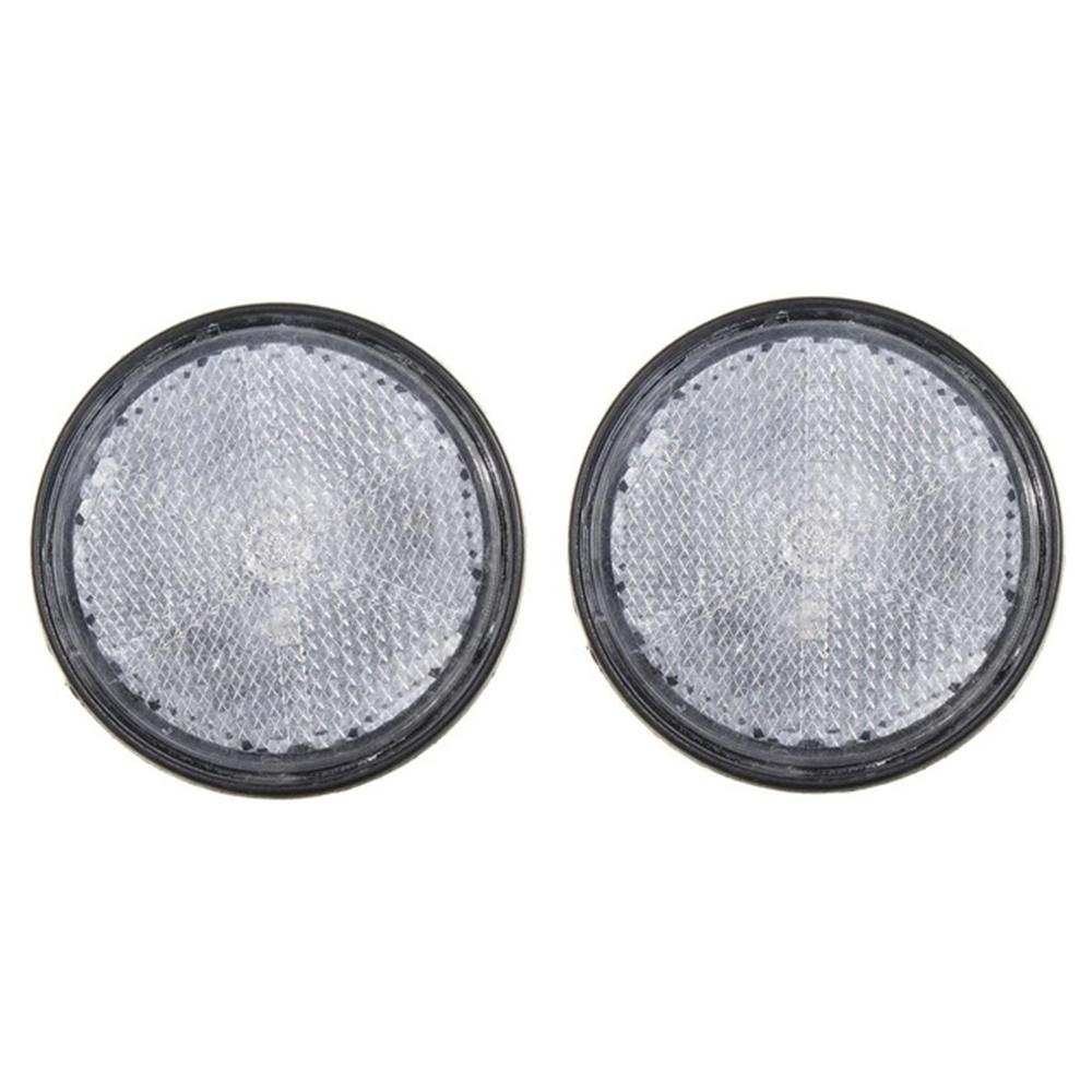 QUINTON Reflektor Motor 2inch 2Pcs Warning Untuk ATV Scooter Aksesoris Motor Reflector Panel