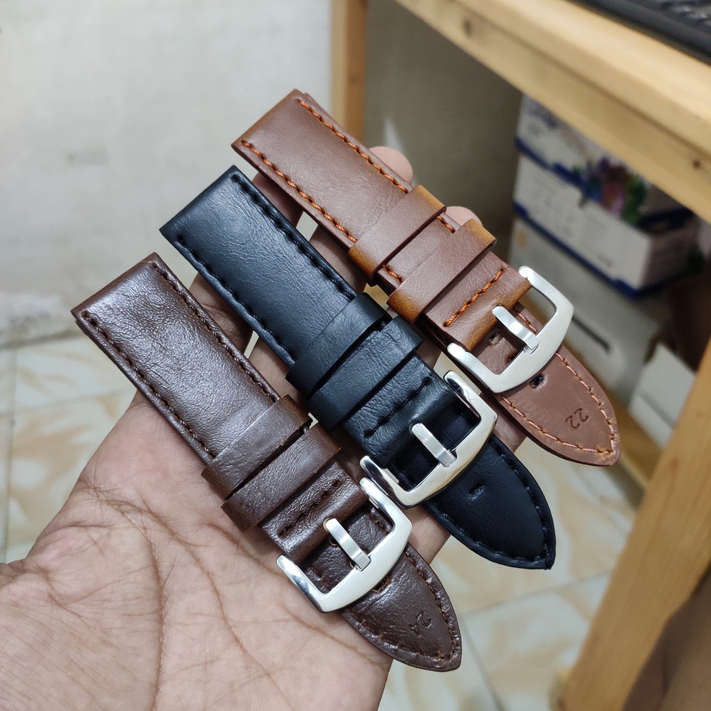 STRAP TALI KULIT JAM TANGAN 6124