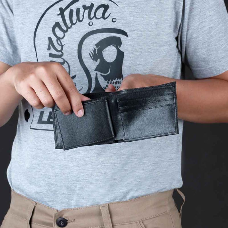 Grosir Dompet Lipat Pria Koin Wallet Kulit Plus Box Terbaru Diskon Promo COD Murah Orignal