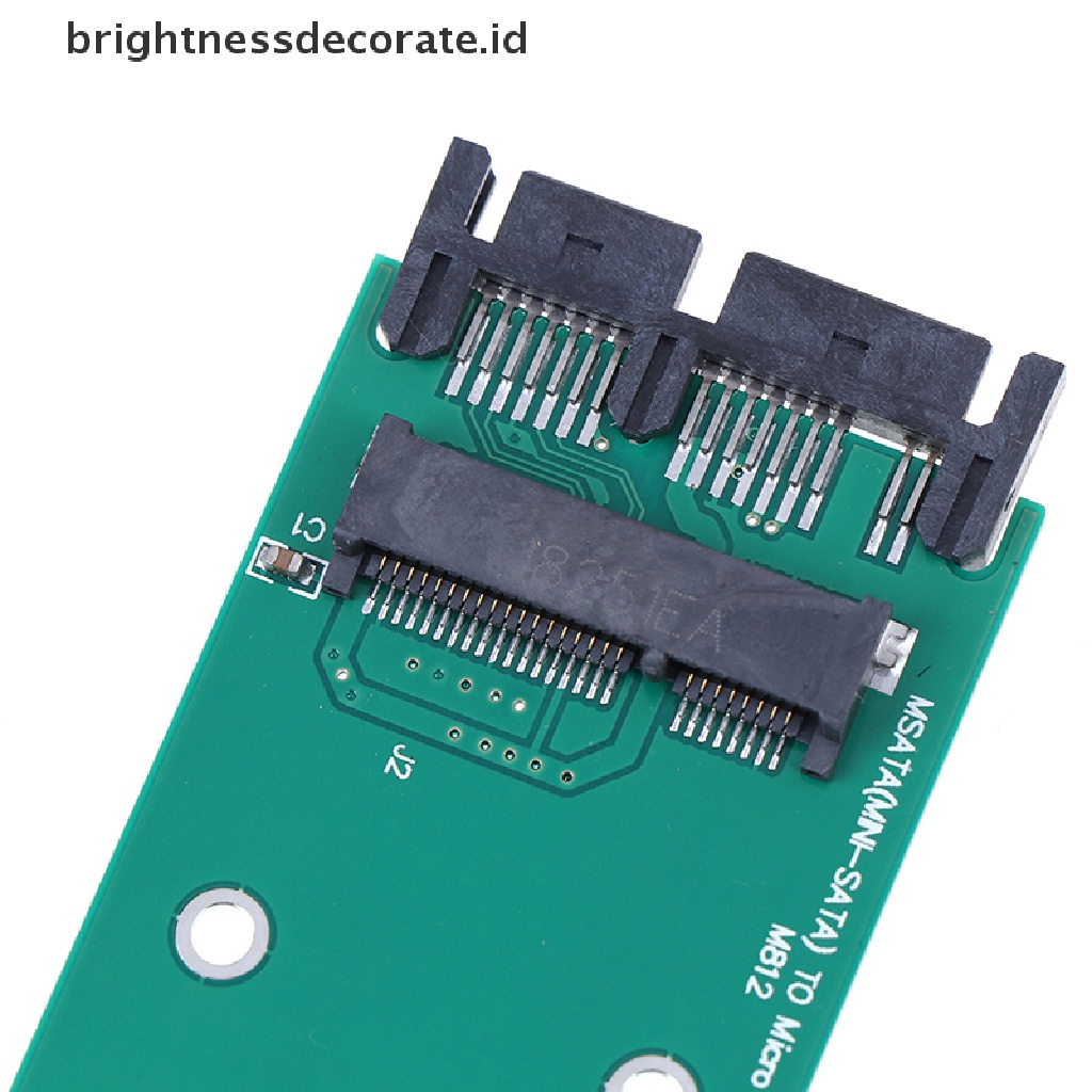 1 Pc Kartu Adapter Converter Mini PCIe PCI-e mSATA 3x5cm SSD To 1.8 &quot;Micro SATA