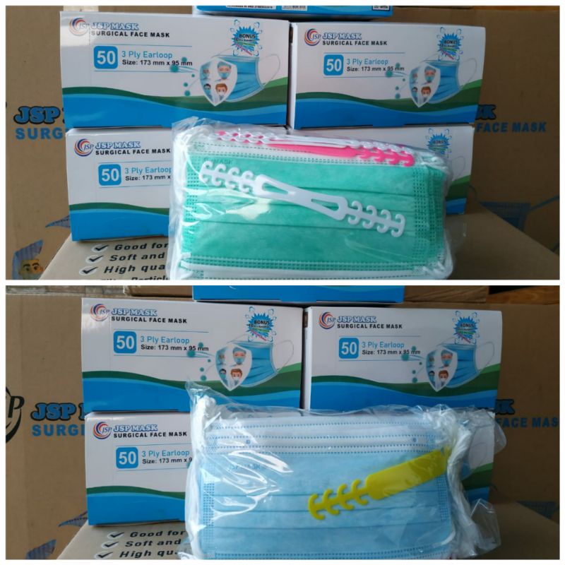 Masker JSP 3ply Medis Cantol