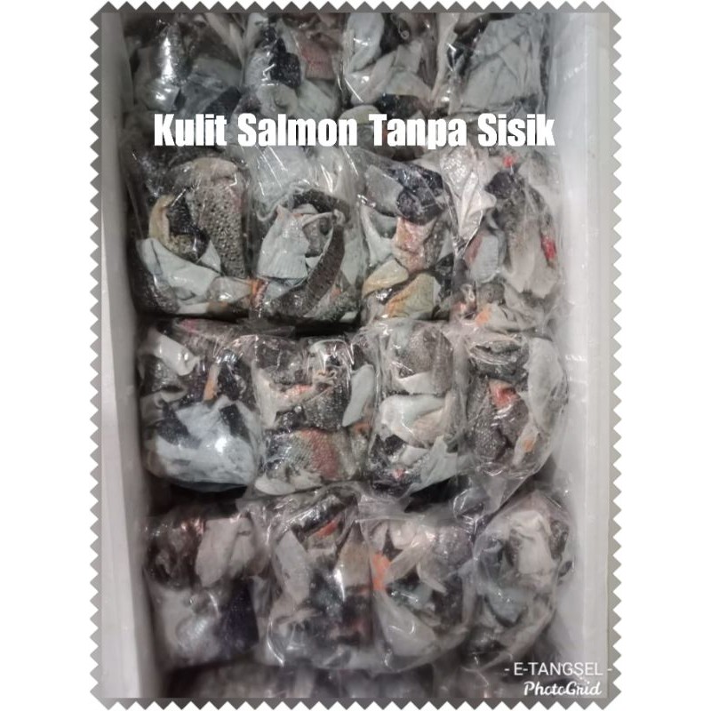 

Kulit salmon 1000 gram / Salmon skin