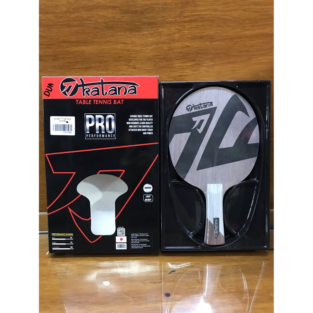 Kayu Bet Bat Tenis Meja Pingpong KATANA WLS-02 Dan WLS-03