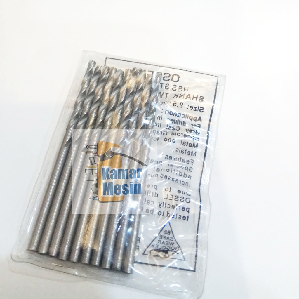 Mata Bor Besi Mata Bor Besi Ossel Mata Bor Ossel Besi Putih Mata Bor Murah Ossel Putih 100 pcs