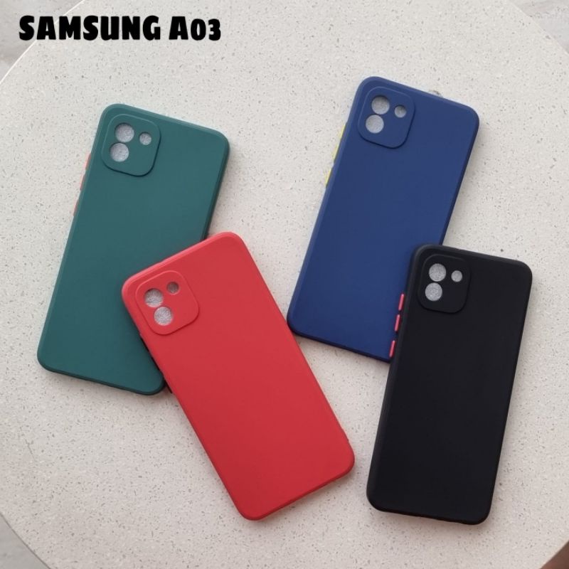 SAMSUNG A03 A13 4G BABY SKIN MACARON PROTECT KAMERA CASING SOFTCASE SILIKON