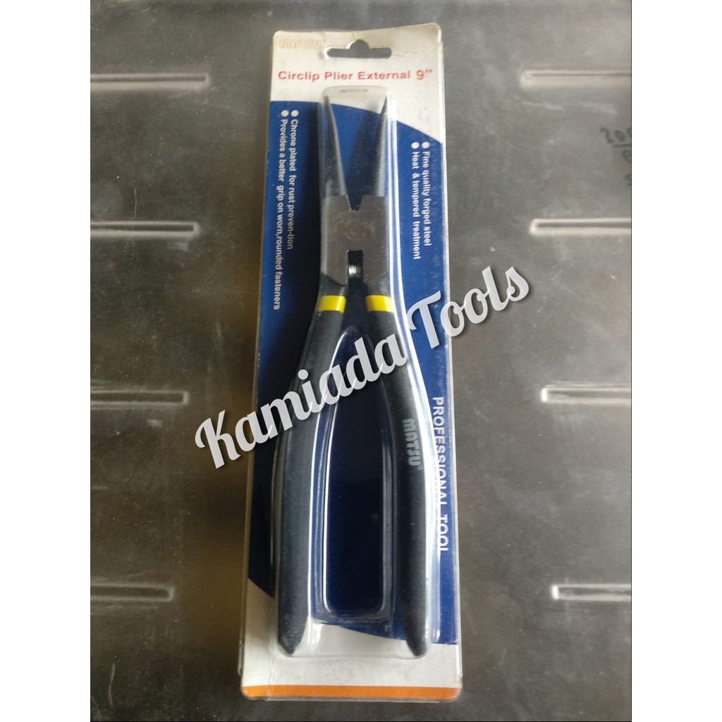 Tang Snap Ring/ Tang Spi  Buka Lurus uk. 9 inci MATSU