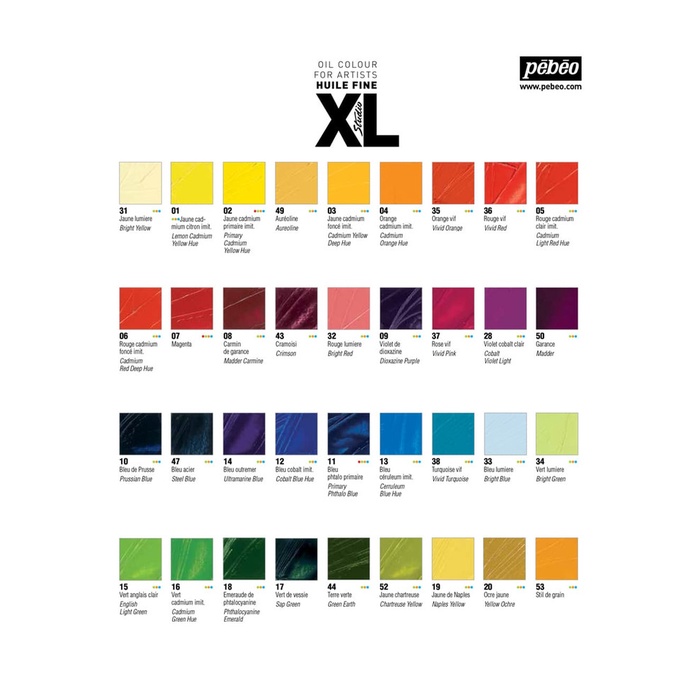 

PEBEO XL OIL COLOUR 200ml Tube