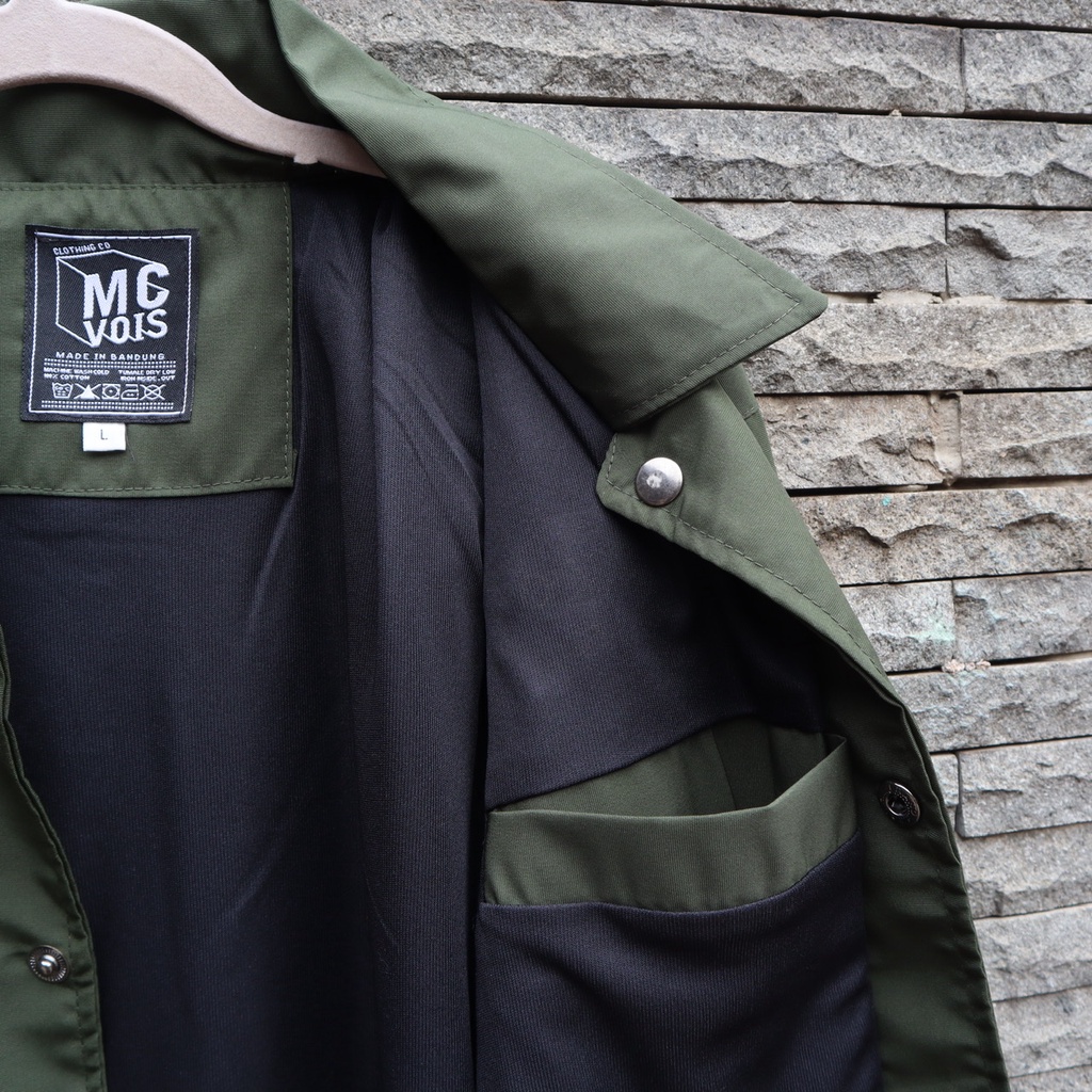 Mcvois Jaket Coach Pria Anti Air Premium Distro-3