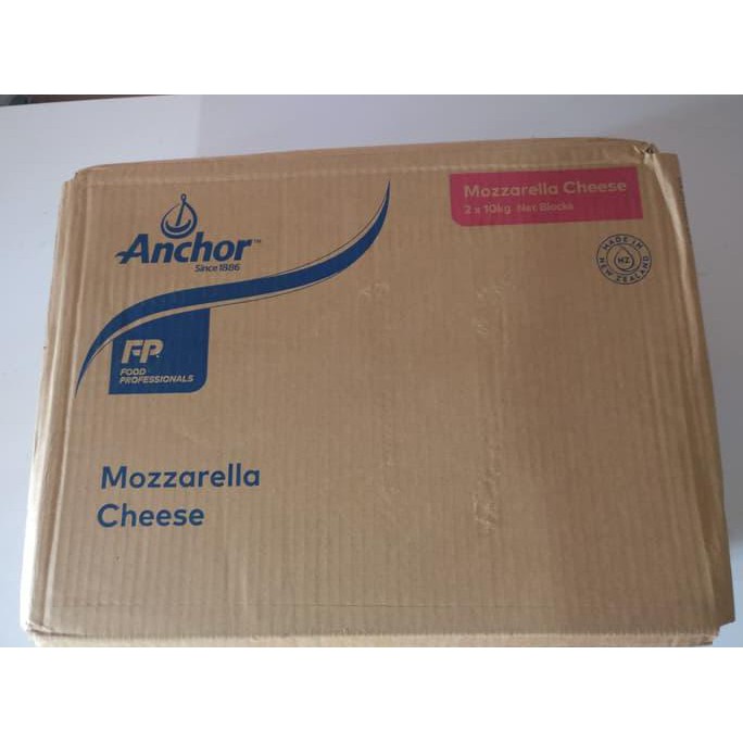 

KEJU MOZARELLA / MOZZARELLA CHEESE ANCHOR 1 KG IMPORT NEW ZEALAND