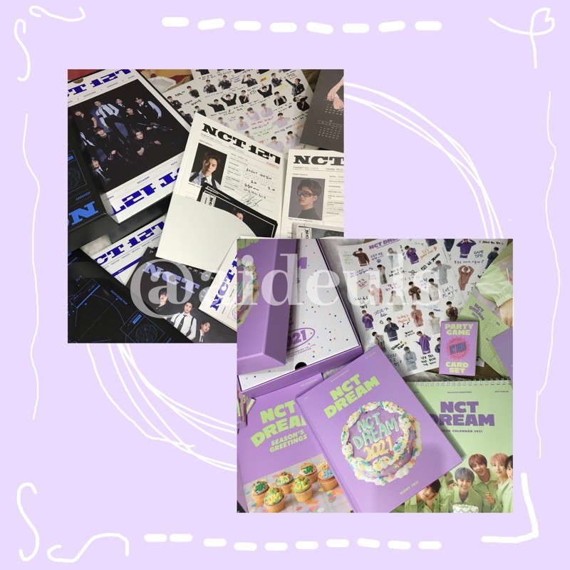 (READY) SHARING NCT 127 NCT DREAM SEASON GREETING 2021 SG NCT SM 2021