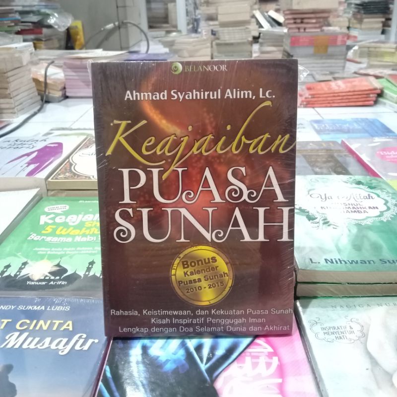 Obral buku bacaan islami murah // novel Islami // motivasi // pengetahuan // umrah // dzikir // Mekah // shalat // ensiklopedia Islam //-Keajaiban puasa suna