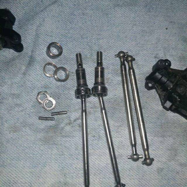 Part rc xinlehong 9136 9130 Q903 metal 1set