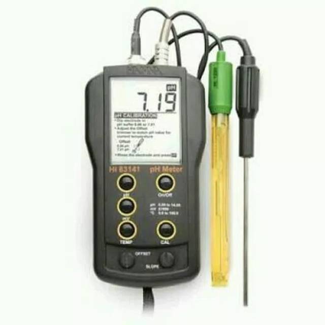 HANNA HI 83141 Portable PH meter with electrode and temperature probe