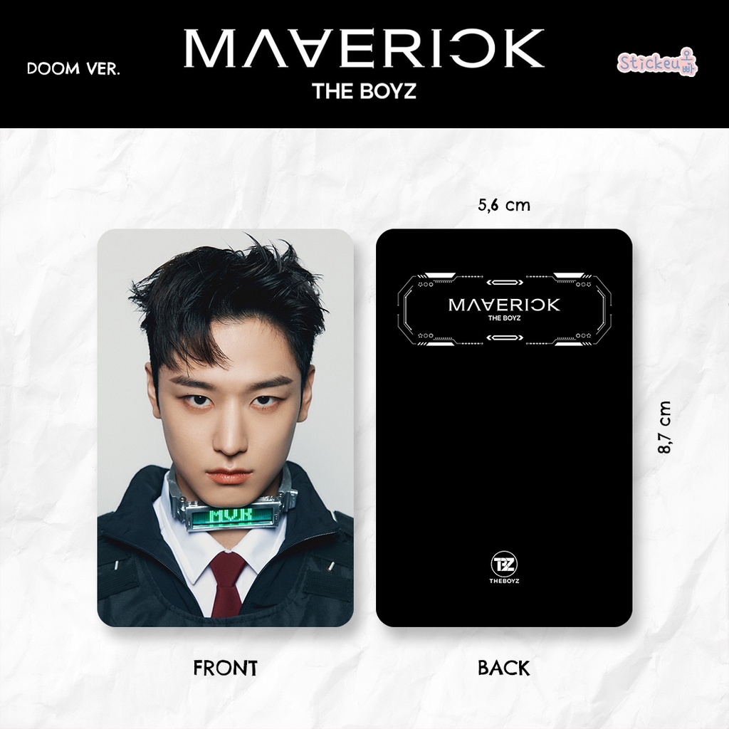 Photocard The Boyz Maverick