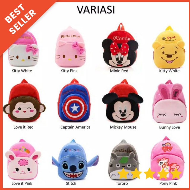 ZHAFIRA KIDS STORE - RANSEL ANAK IMPORT / TAS RANSEL ANAK PAUD IMPORT / BACKPACK ANAK MURAH IMPORT