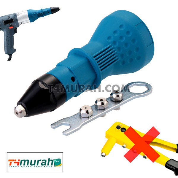 Elektrik Rivet Gun Adapter Tang Rivet